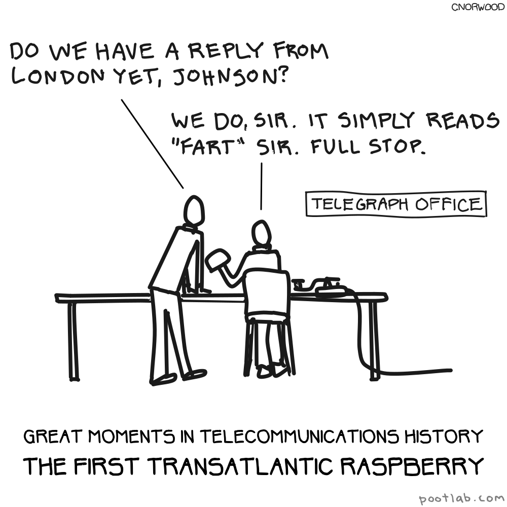 The First Transatlantic Raspberry